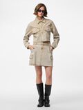 Pieces PCFAY DENIM JACKET, Sandshell, highres - 17158358_Sandshell_008.jpg