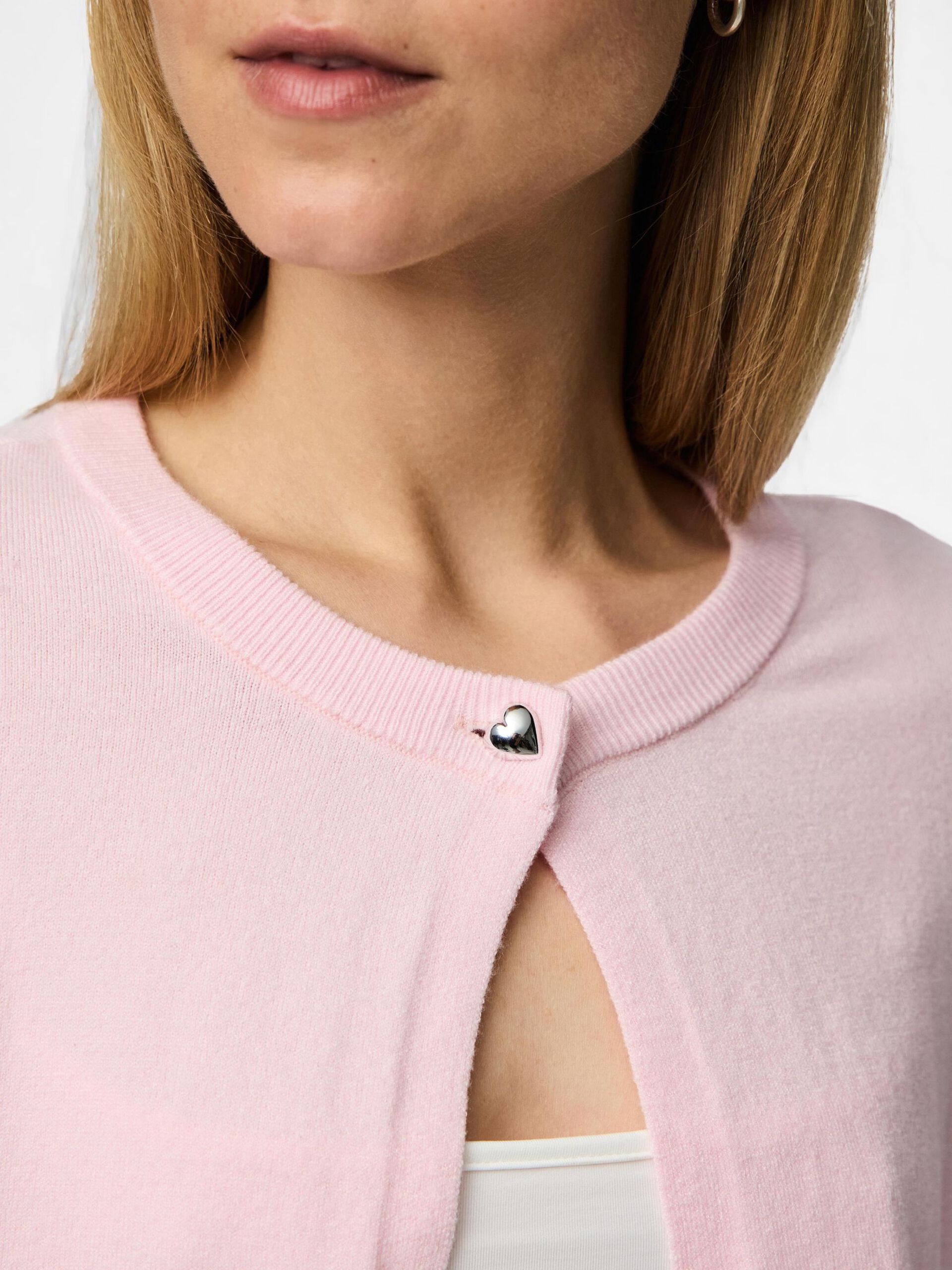 Carousel image - PCORINA STRICKJACKE, Pink-A-Boo | 4