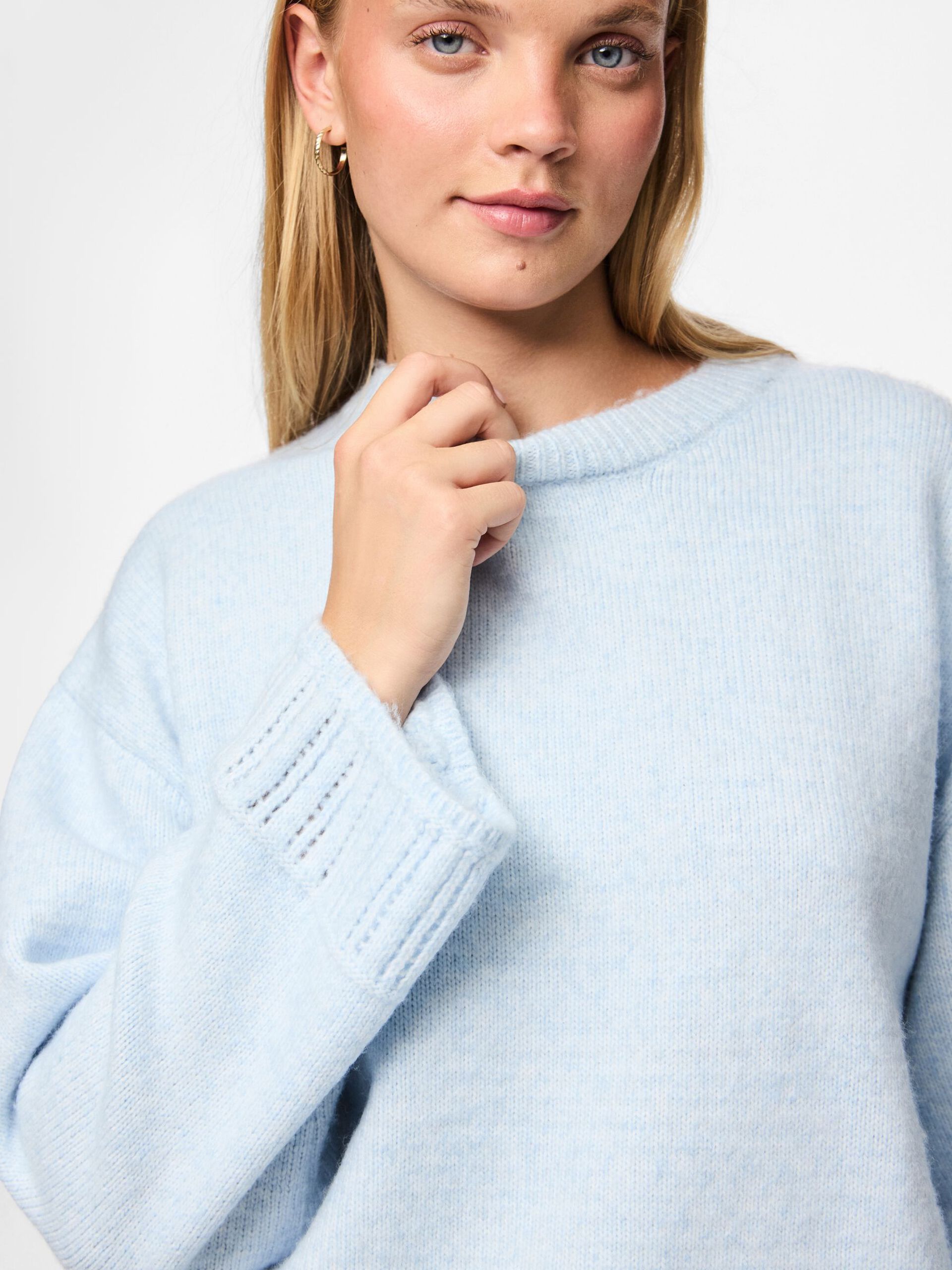 Carousel image - PCORLY - OVERSIZED PULLOVER, Cashmere Blue | 4