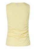 Product image thumbnail - PCALLO  SLEEVELESS TOP, French Vanilla | 6