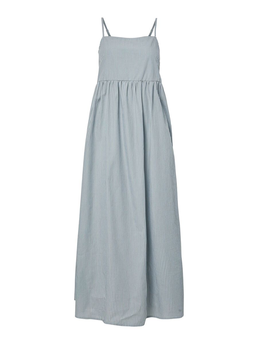 Pieces PCFELINE STRAP  MIDI DRESS, Cashmere Blue, highres - 17158446_CashmereBlue_1208405_001.jpg