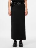 Product image thumbnail - PCTULLE GEBREIDE ROK, Black | 1