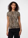 Pieces PCFYLLA NYLON TOP MET KORTE MOUWEN, Silver Mink, highres - 17157916_SilverMink_1225397_003.jpg