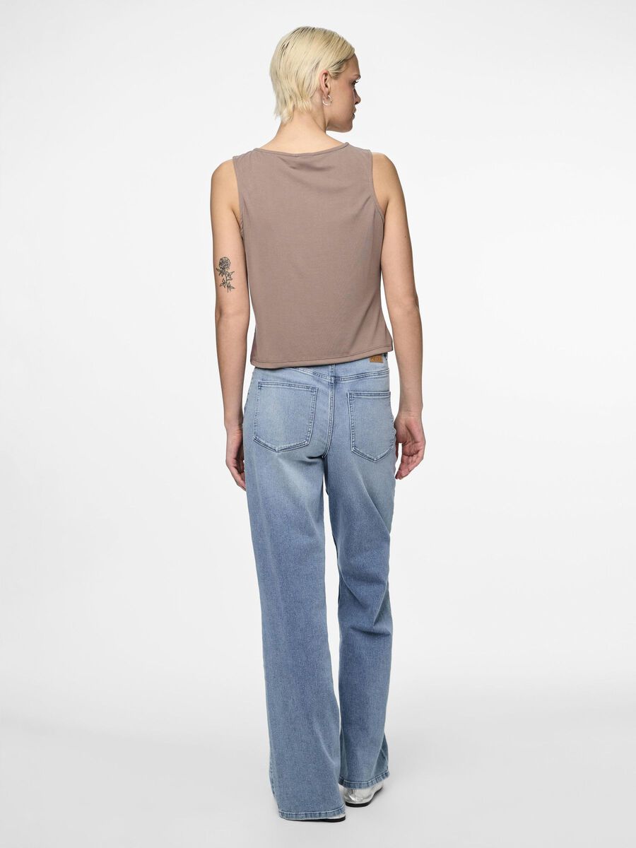 Pieces PCANORA TANK TOP, Coca Mocha, highres - 17149200_CocaMocha_004.jpg