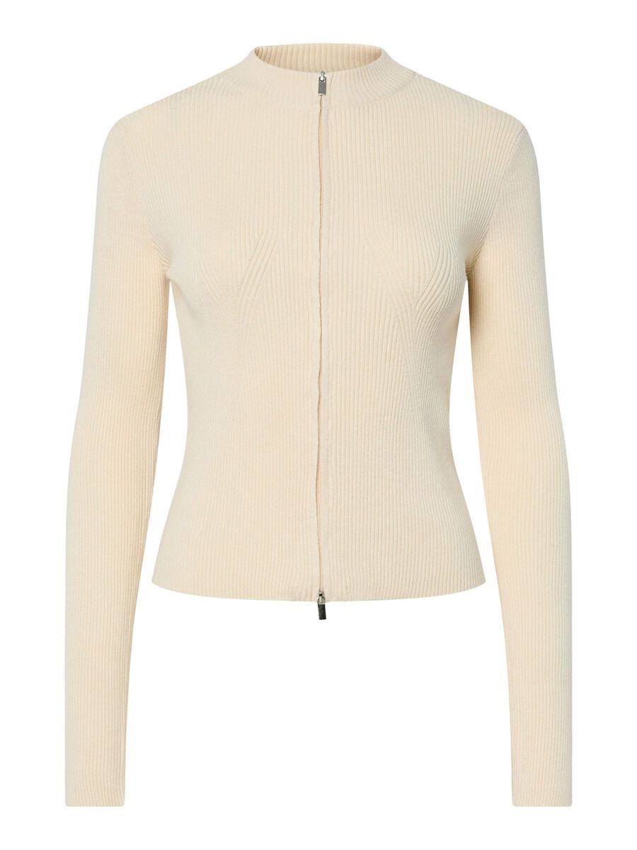 Pieces PCCRISTA GEBREID VEST, Birch, highres - 17154211_Birch_001.jpg