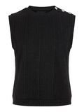 Pieces EMBELLISHED GILET, Black, highres - 17113842_Black_001.jpg