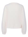 Pieces PCIDA KNITTED PULLOVER, Cloud Dancer, highres - 17157588_CloudDancer_002.jpg