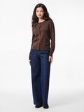 Pieces PCNORA KNITTED CARDIGAN, Hot Fudge, highres - 17154558_HotFudge_005.jpg