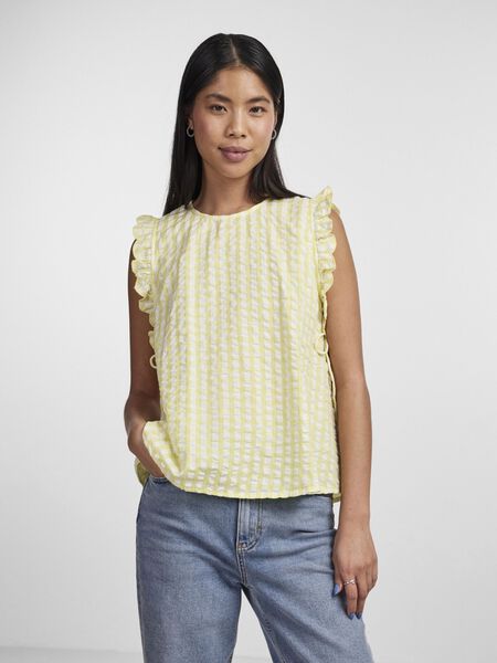 Pieces PCKINLEY SLEEVELESS TOP, Mellow Yellow, highres - 17138718_MellowYellow_1034100_003.jpg