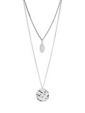 Pieces DOUBLE-CHAIN NECKLACE, Silver Colour, highres - 17100280_SilverColour_001.jpg