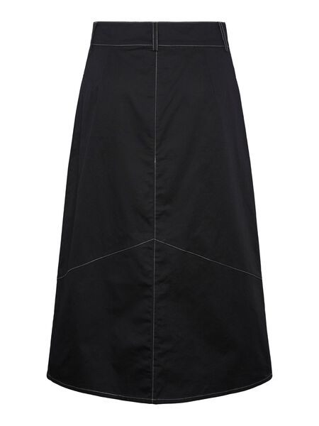 Pieces PCSIV JUPE EN JEAN, Black, highres - 17142268_Black_002.jpg