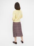 Pieces V-NECK KNITTED CARDIGAN, Pale Banana, highres - 17114101_PaleBanana_004.jpg