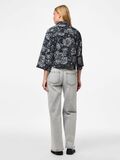 Product image thumbnail - PCMAROSA 3/4 DENIM SHIRT, Black | 2