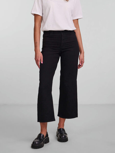 Pieces PCPEGGY CROPPED JEANS, Black, highres - 17126257_Black_003.jpg