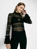 Pieces LACE BLOUSE, Black, highres - 17084994_Black_003.jpg