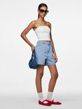 Pieces PCABBI MW JEANSSHORTS, Light Blue Denim, highres - 17153448_LightBlueDenim_007.jpg