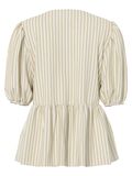 Product image thumbnail - PCJOLLY STRIK BLOUSE, French Vanilla | 7