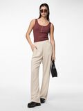 Pieces PCVINSTY  LINEN-BLEND TROUSERS, Oatmeal, highres - 17146434_Oatmeal_1127537_007.jpg