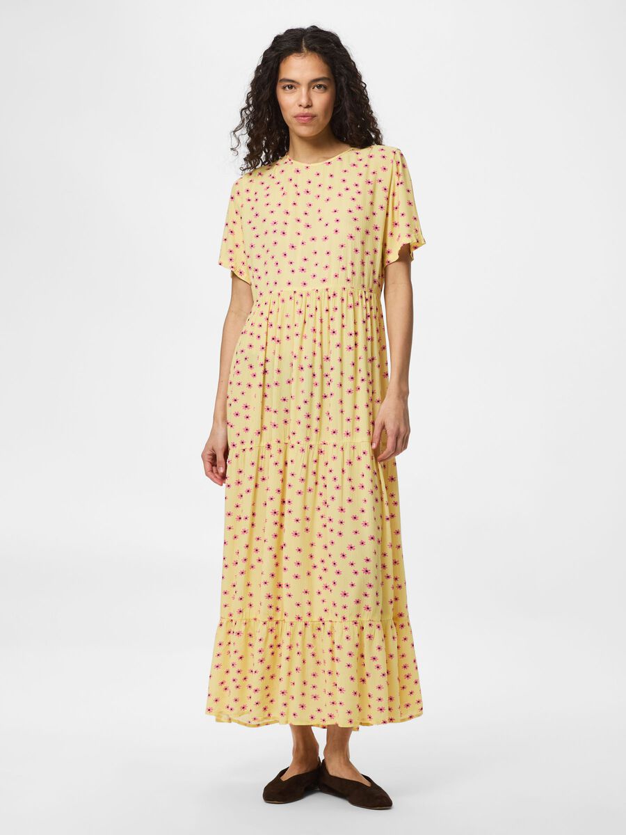 Product carousel image - PCEVIE MAXI JURK, French Vanilla | 1