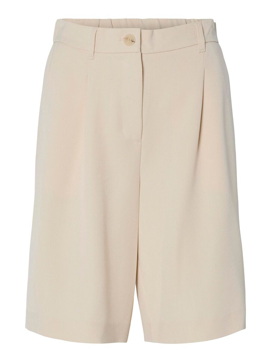 Pieces PCKAMIL HW  SHORTS, Sandshell, highres - 17158172_Sandshell_001.jpg
