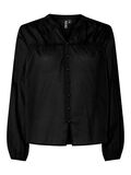 Pieces PCFIKENNA BLUSE, Black, highres - 17158857_Black_001.jpg