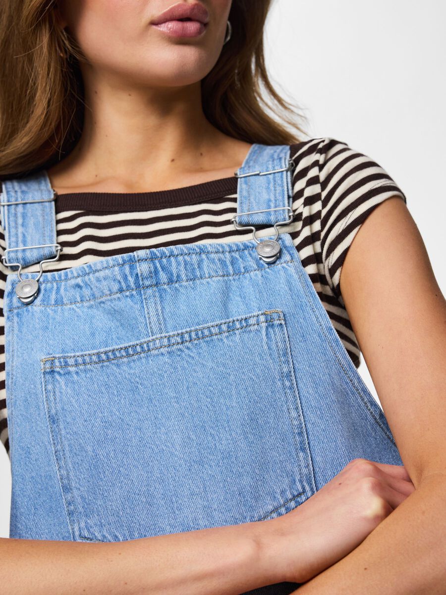 Carousel image - PCSKY  SPENCER DRESS, Medium Blue Denim | 4