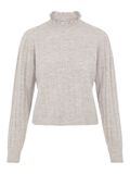 Pieces PCGIANA KNITTED PULLOVER, Warm Taupe, highres - 17111177_WarmTaupe_001.jpg