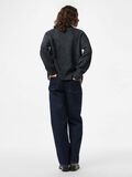 Product image thumbnail - PCANA KNITTED JUMPER, Dark Grey Melange | 2