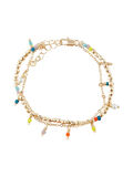 Pieces PERLEDETALJE ARMBÅND, Gold Colour, highres - 17103941_GoldColour_761034_008.jpg