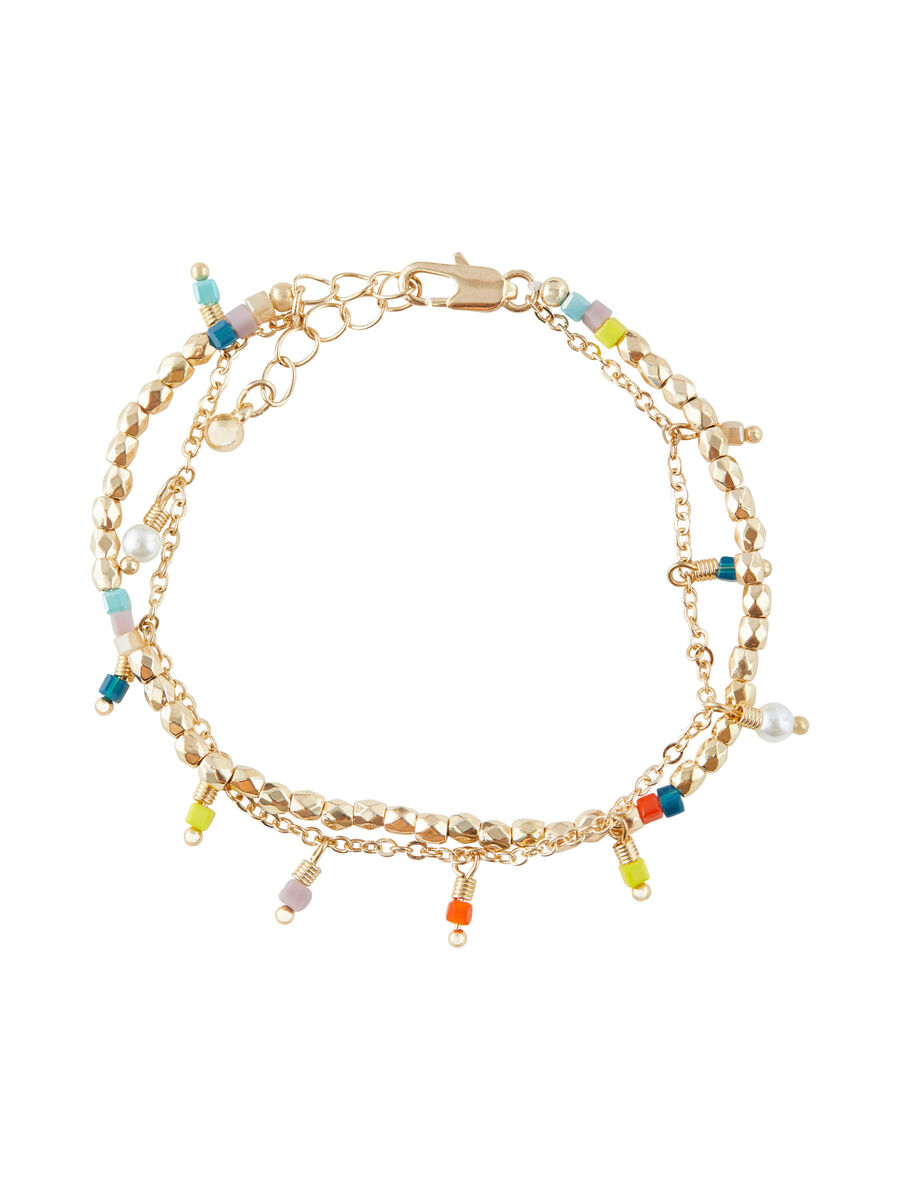 Pieces PERLEDETALJE ARMBÅND, Gold Colour, highres - 17103941_GoldColour_761034_008.jpg
