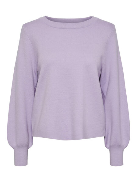 Pieces PCJENNA TOP EN MAILLE, Purple Rose, highres - 17126297_PurpleRose_001.jpg