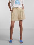 Pieces PCKYZA HIGH WAISTED SHORTS, Irish Cream, highres - 17137657_IrishCream_003.jpg