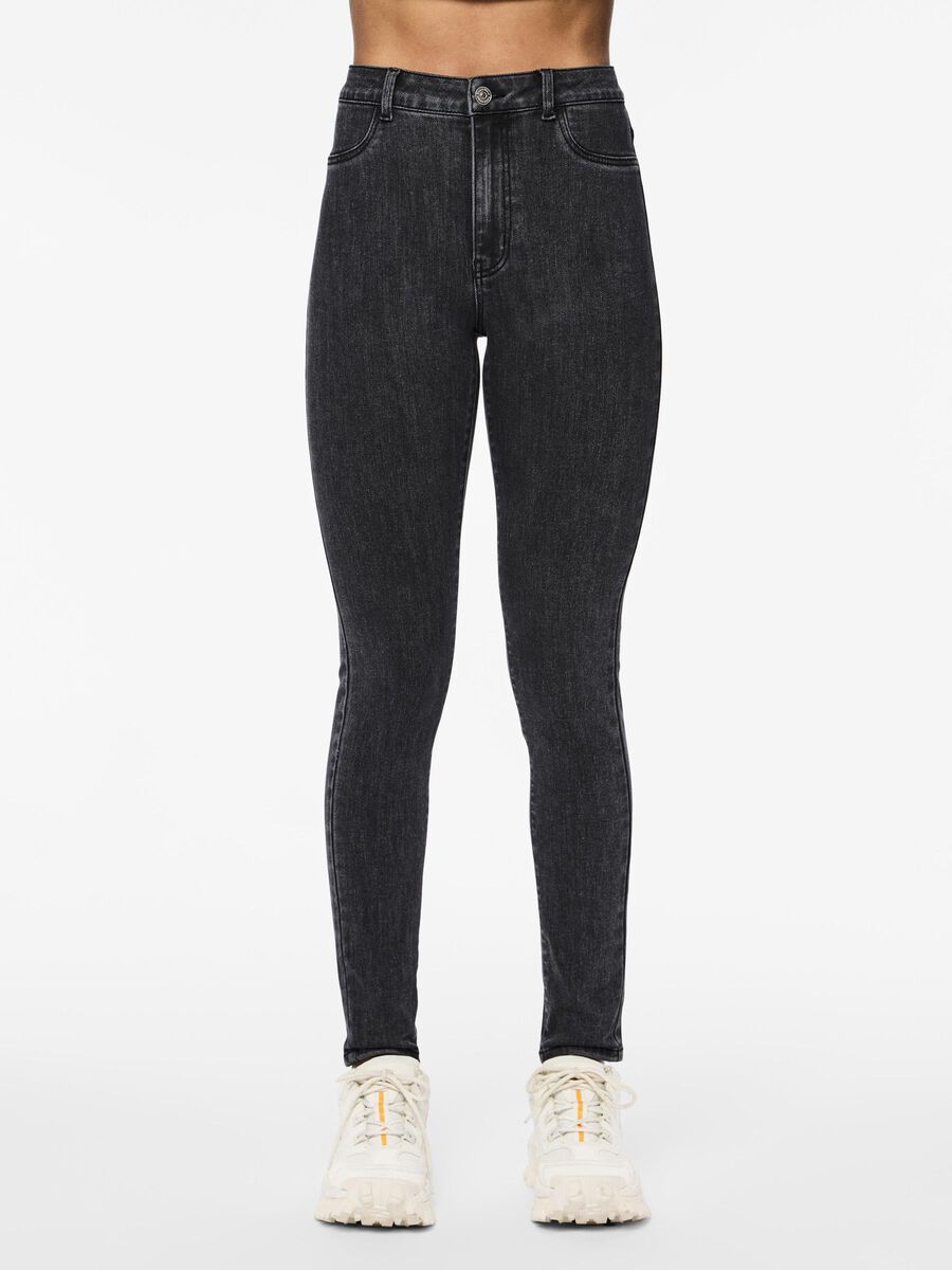 Pieces PCDEA HW JEGGINGS, Dark Grey Denim, highres - 17151023_DarkGreyDenim_003.jpg