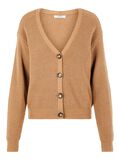 Pieces DROPPED SHOULDERS CARDIGAN, Tannin, highres - 17100685_Tannin_001.jpg