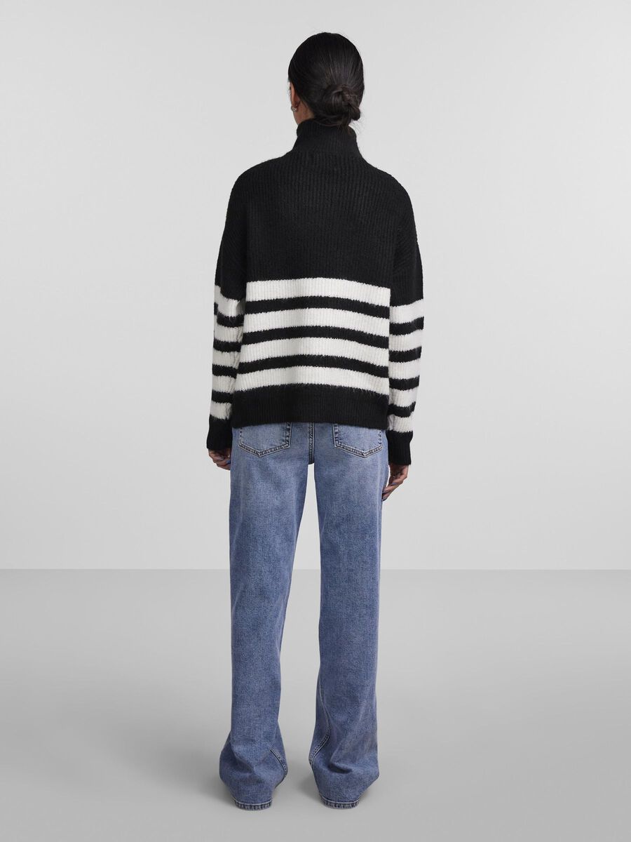 Pieces PCBROOKS KNITTED PULLOVER, Black, highres - 17145265_Black_1073005_004.jpg