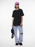Pieces PCLINA GLITZER T-SHIRT, Black, highres - 17133911_Black_007.jpg