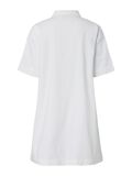 Product image thumbnail - PCSKY A-SHAPE DENIM MINI DRESS, Bright White | 6
