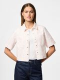 Pieces PCSALUME  SHORT SLEEVED SHIRT, Egret, highres - 17156432_Egret_1170447_003.jpg