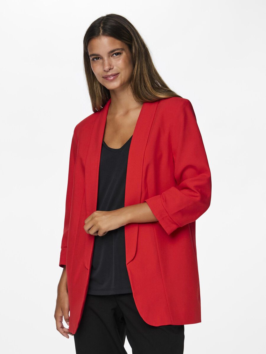 Pieces BOSELLA BLAZER, High Risk Red, highres - 17090996_HighRiskRed_003.jpg