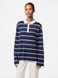 Pieces PCSADIE POLO MET LANGE MOUWEN, Maritime Blue, highres - 17157883_MaritimeBlue_1184893_003.jpg
