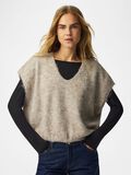 thumbnail Pcallie strickweste, colour: greige, beige, vorderseite