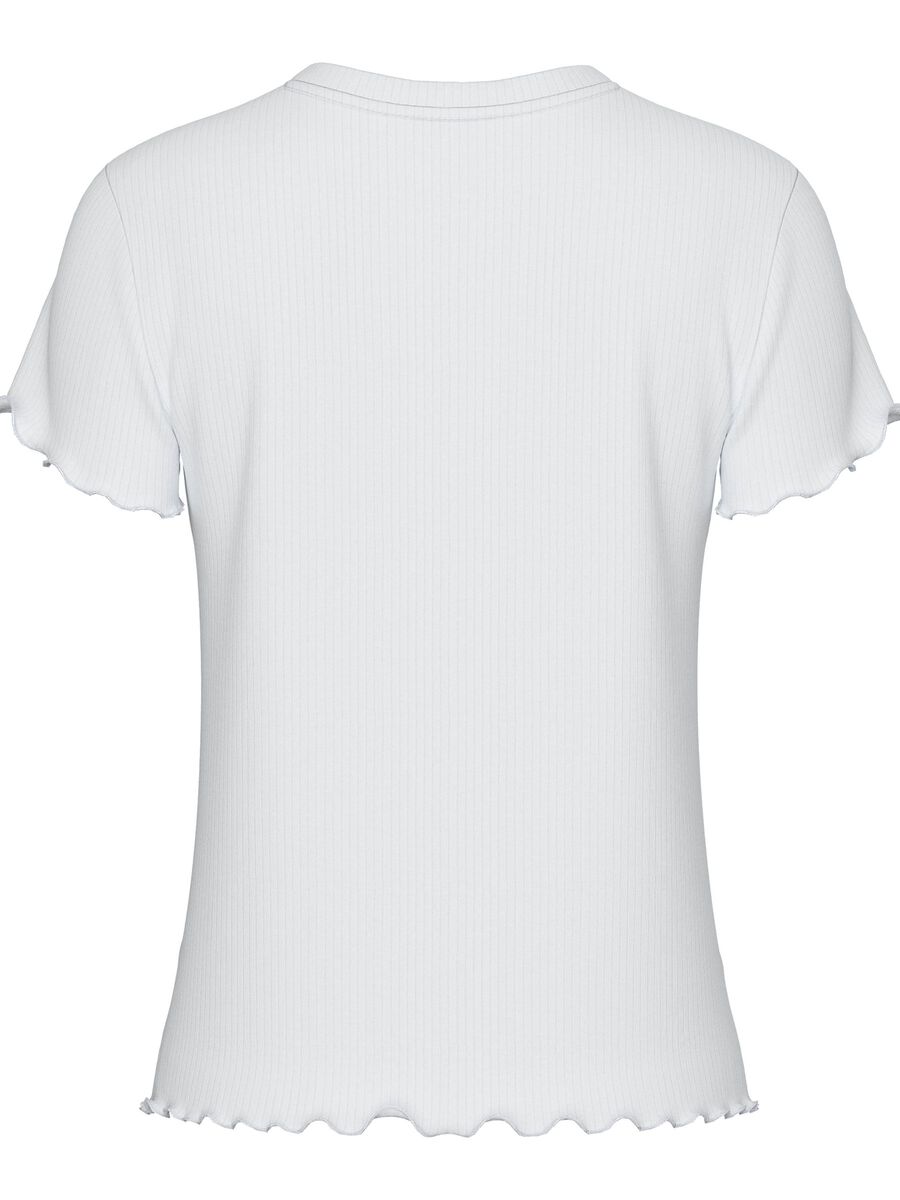 Pieces PCNICCA T-SHIRT, Bright White, highres - 17120085_BrightWhite_002.jpg