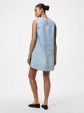 Pieces PCFLORA MINI  DENIM DRESS, Light Blue Denim, highres - 17158815_LightBlueDenim_004.jpg