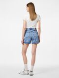 Pieces PCSKY HW EMBROIDERY DENIM SHORTS, Light Blue Denim, highres - 17148991_LightBlueDenim_1101121_004.jpg