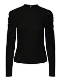 Pieces PCNEIDI LONG SLEEVED TOP, Black, highres - 17140608_Black_001.jpg