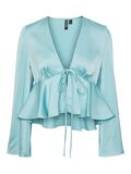 Pieces PCMARLY LONG SLEEVED BLOUSE, Ice Green, highres - 17147356_IceGreen_001.jpg