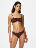 Product image thumbnail - PCKAYA SEERSUCKER  BIKINI TOP, Deep Mahogany | 1