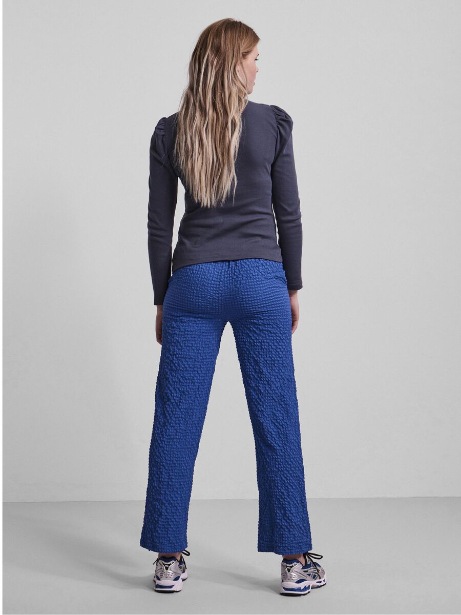 Carousel image - PUF&AElig;RMET LANG&AElig;RMET BLUSE, Ombre Blue | 2