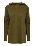 Pieces SUDADERA CON CAPUCHA, Dark Olive, highres - 17127249_DarkOlive_001.jpg