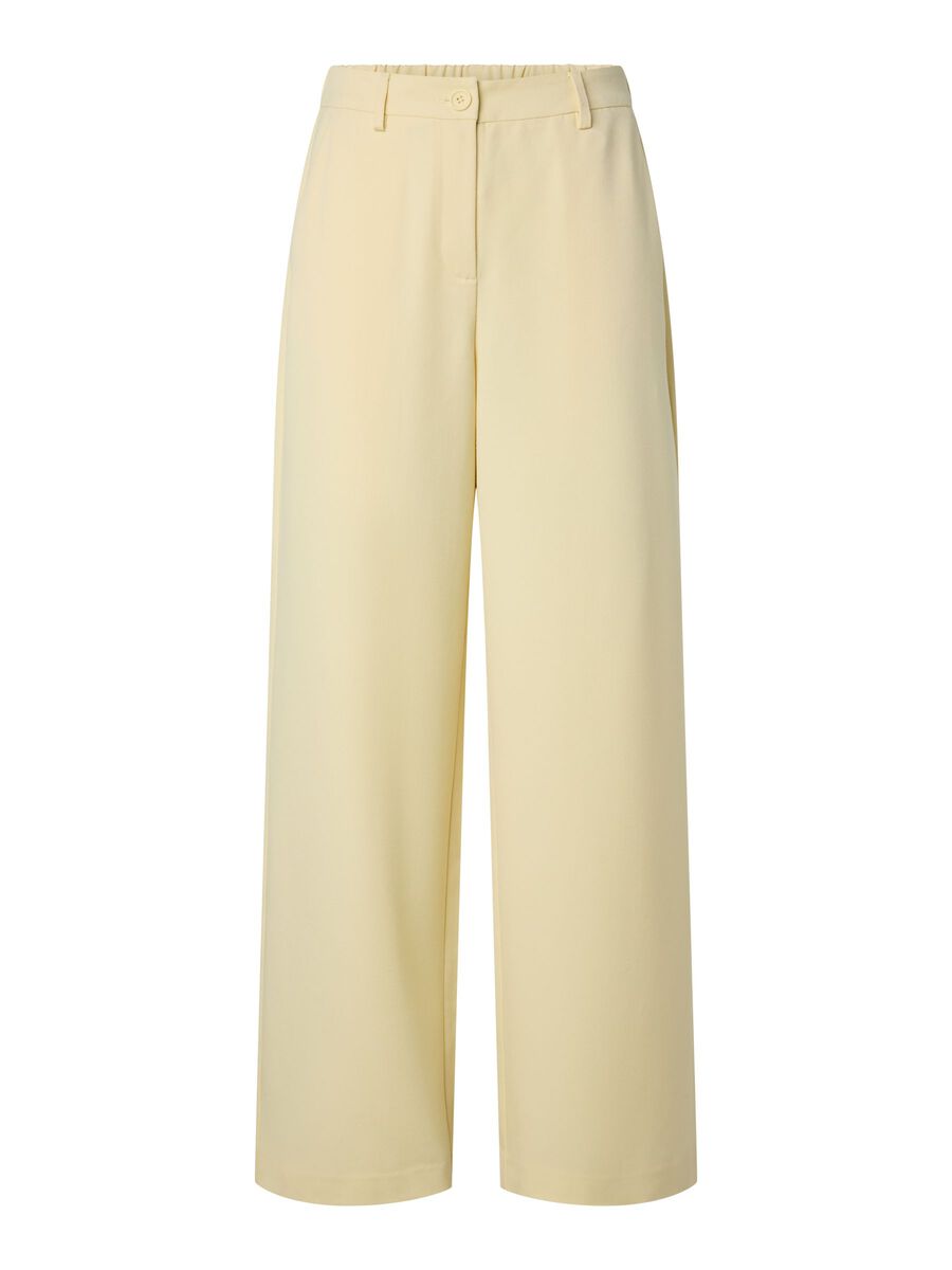 Product carousel image - PCKAMIL WIDE-LEG TROUSERS, French Vanilla | 2